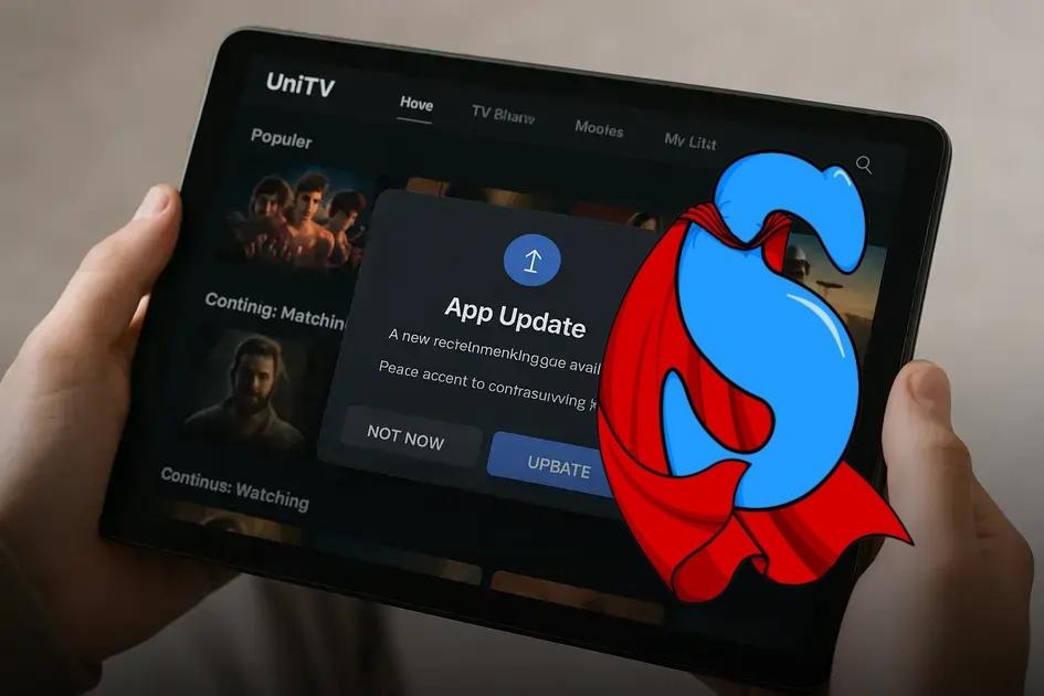 Como atualizar UniTV para continuar assistindo sem interrupções